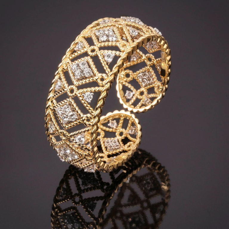 Amabilia, Bracciale in oro e diamanti 